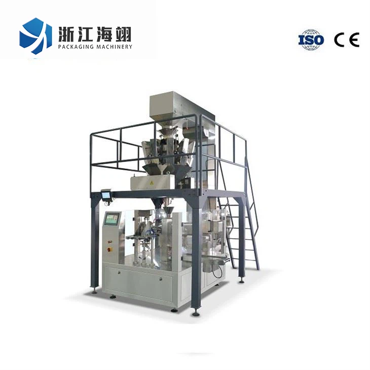 Balicí stroj Doypack Pods detergentů